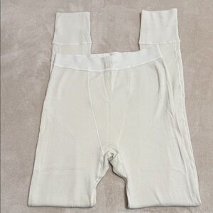 SKIMS lounge leggings and bra top